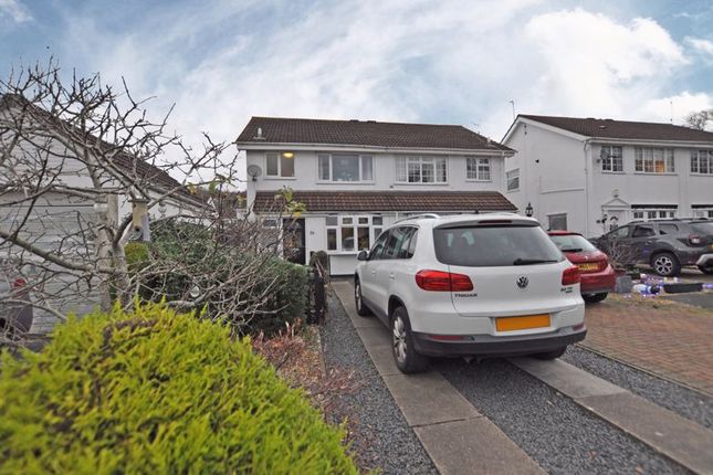 Thumbnail Semi-detached house for sale in Superb Views, Home Farm Crescent, Caerleon