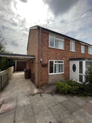 Thumbnail Semi-detached house to rent in Tivoli Gardens, Derby, Derbyshire