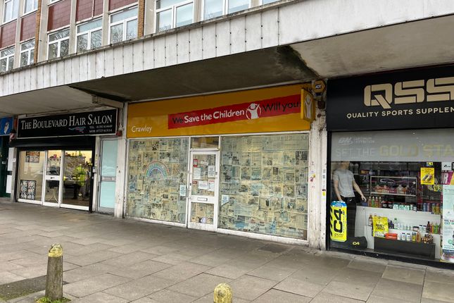 Retail premises to let in The Boulevard, Crawley
