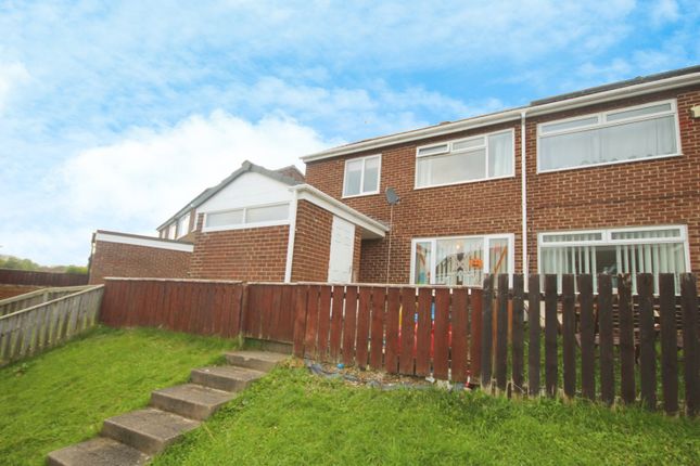 Terraced house for sale in Hawes Crescent, Crook, Durham