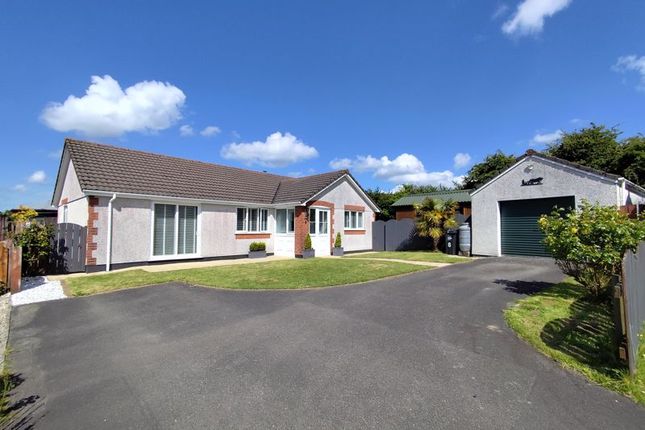 Thumbnail Detached bungalow for sale in Heather Meadow, Fraddon, St. Columb