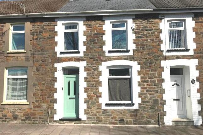 3 bed terraced house for sale in Leslie Terrace, Llwyncelyn, Porth CF39