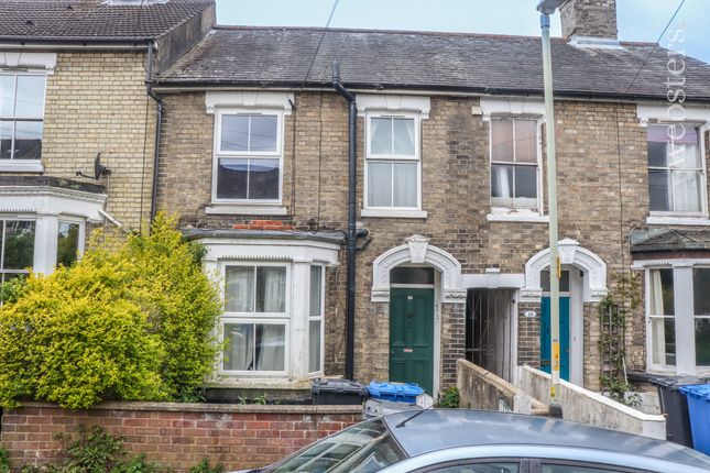 Thumbnail Terraced house for sale in Caernarvon Road, Norwich