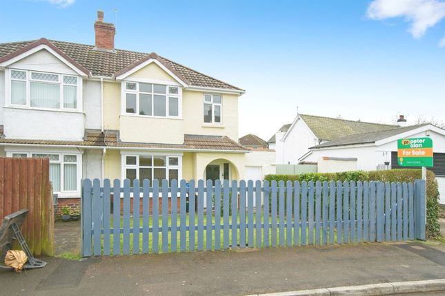 Thumbnail Semi-detached house for sale in Park Crescent, Newport