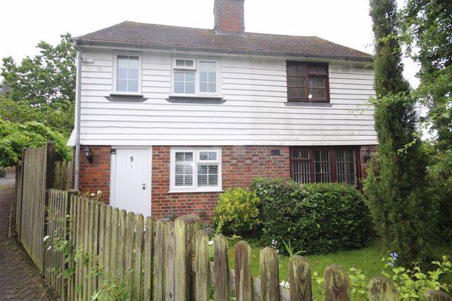 Thumbnail Semi-detached house for sale in Carpenters Lane, Hadlow, Tonbridge