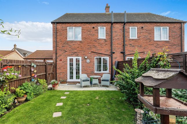 Semi-detached house for sale in Curtis Drive, Coningsby, Lincoln