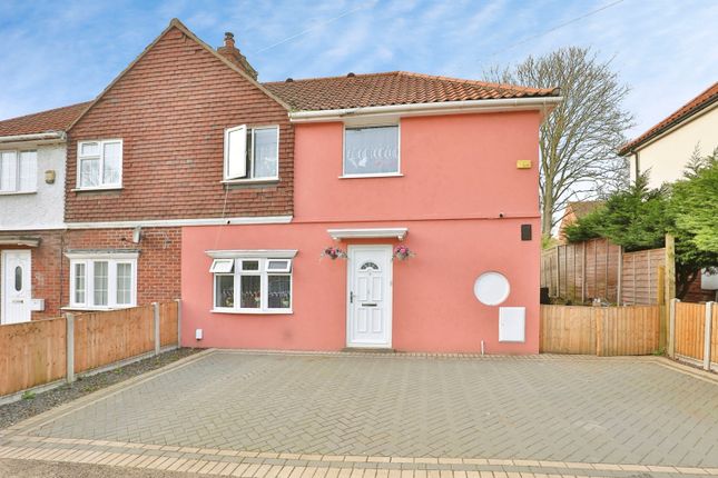 Semi-detached house for sale in Mile Cross Road, Norwich