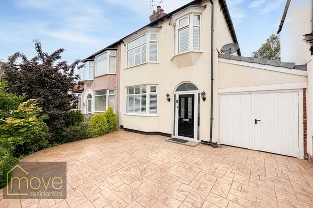 Thumbnail Semi-detached house for sale in Lammermoor Road, Mossley Hill, Liverpool