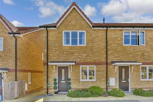 Thumbnail End terrace house for sale in Maiden Road, Rainham, Gillingham, Kent