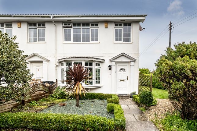 Thumbnail Semi-detached house for sale in Garden Court Road, Budleigh Salterton