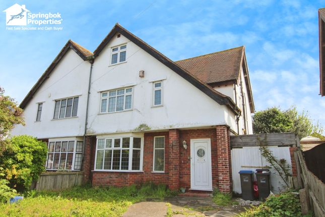 Thumbnail Semi-detached house for sale in Foreland Avenue, Cliftonville, Margate, Kent