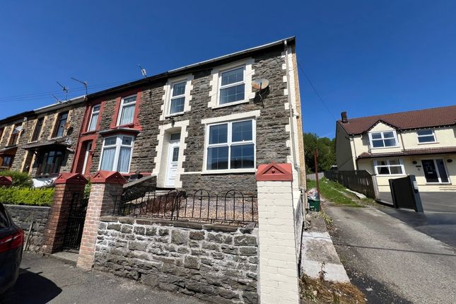 Thumbnail End terrace house for sale in Vicarage Terrace Treorchy -, Treorchy