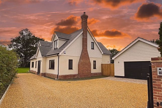 Thumbnail Detached house for sale in Evelyn Road, Great Leighs, Chelmsford, Essex