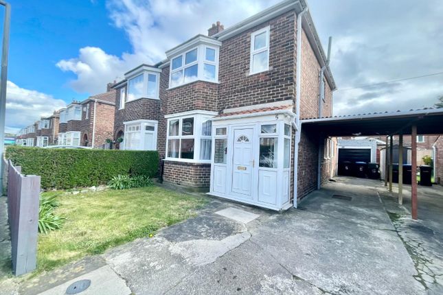 Thumbnail Semi-detached house for sale in Hardwick Avenue, Middlesbrough