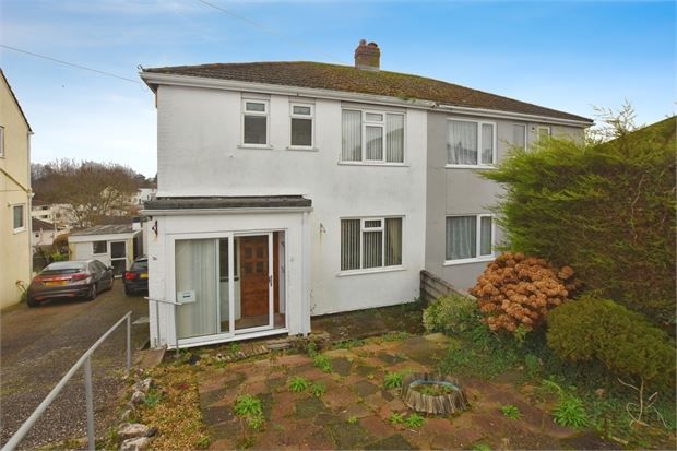 Semi-detached house for sale in Frobisher Green, Chelston, Torquay, Devon.