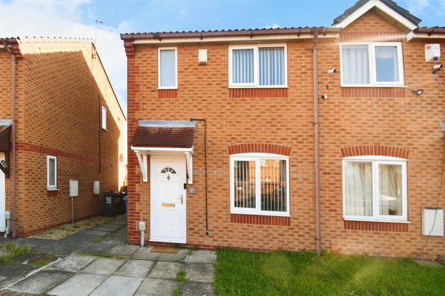 Thumbnail End terrace house for sale in Suddaby Close, Hull