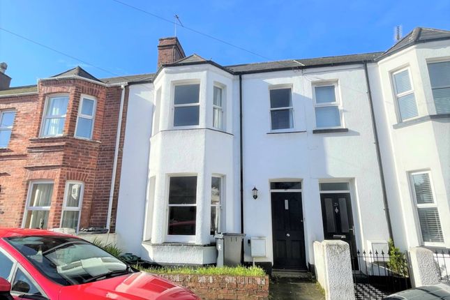 Thumbnail Terraced house for sale in Point Terrace, Exmouth