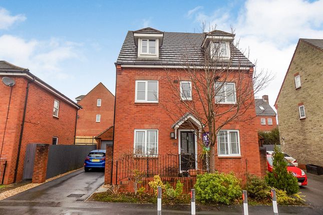 Thumbnail Detached house for sale in Bryn Dryslwyn, Broadlands, Bridgend County.