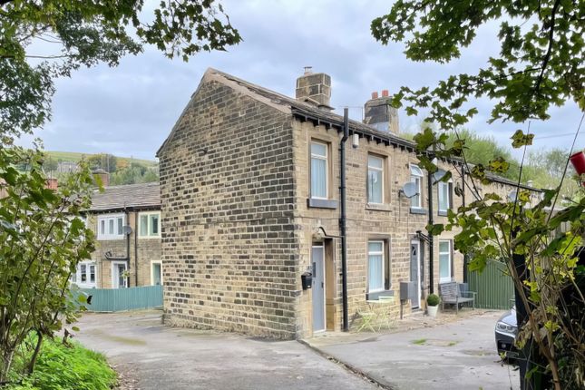 Thumbnail End terrace house for sale in Barber Row, Linthwaite, Huddersfield, West Yorkshire