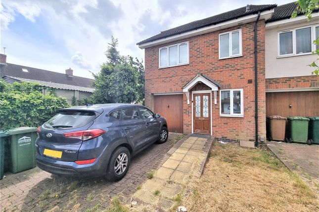 Thumbnail End terrace house for sale in Ravensbourne Avenue, Stanwell, Staines