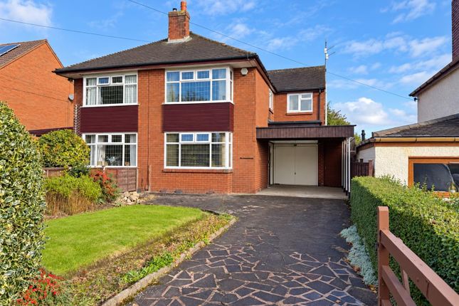 3-bed semi-detached on Woodland Avenue, Norton Le Moors, £220,000