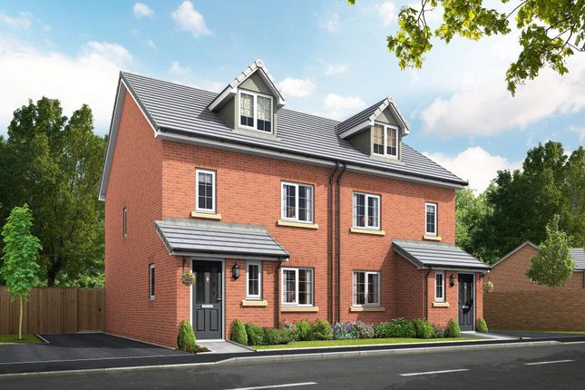 Semi-detached house for sale in "The Jenner - The Paddocks" at Harvester Drive, Cottam, Preston
