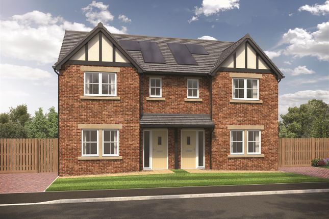 Semi-detached house for sale in Plot 62, The Spencer, St. Andrew's Gardens, Thursby, Carlisle