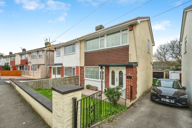 Thumbnail Semi-detached house for sale in Dudley Road, Plympton, Plymouth