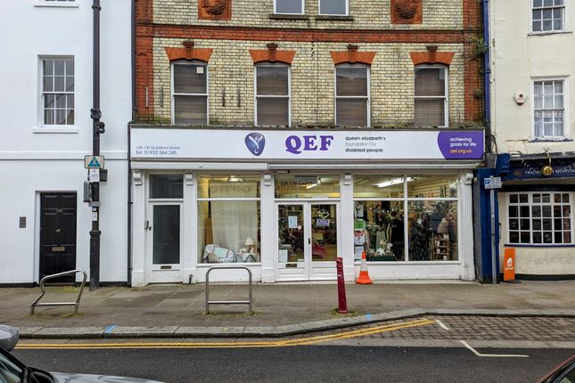 Retail premises to let in Guildford Street, Chertsey