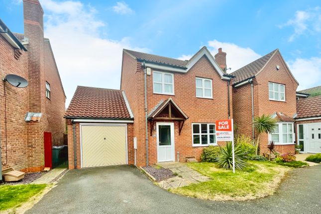 Thumbnail Detached house for sale in Highfields Mews, Great Gonerby, Grantham