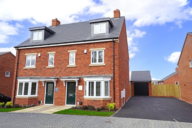 Thumbnail Semi-detached house for sale in Hastings Green, Desford Road, Leicester, Leicestershire