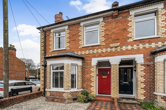 Thumbnail End terrace house for sale in Hemdean Road, Caversham, Reading