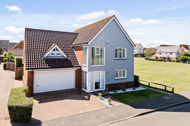 Thumbnail Detached house for sale in Corbett Road, Hawkinge, Folkestone