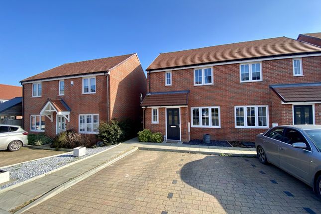 Thumbnail Semi-detached house for sale in Primrose Field, Stone Cross, Pevensey, East Sussex