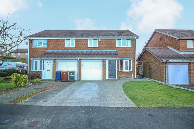 Thumbnail Semi-detached house to rent in Dereham Court, Meadow Rise, Newcastle Upon Tyne