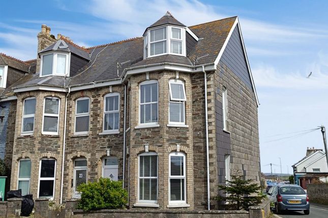 End terrace house for sale in Trenance Road, Newquay