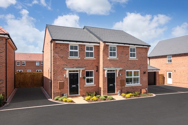 Thumbnail Semi-detached house for sale in "Wilford" at Tweed Street, Leicester
