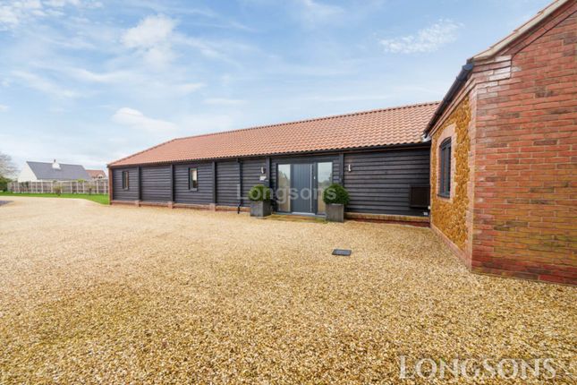 Detached house for sale in Chequers Road, Grimston