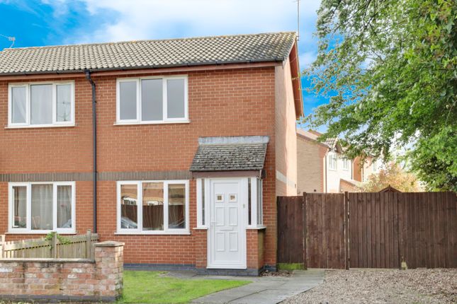 Thumbnail Semi-detached house for sale in Dove Road, Coalville, Leicestershire