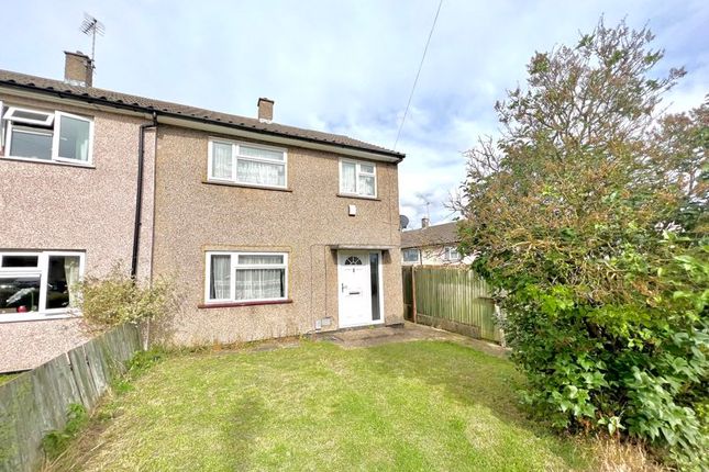 Thumbnail End terrace house for sale in Purcell Road, Luton