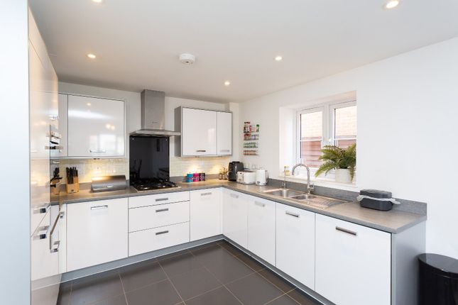 Link-detached house for sale in Offord Grove, Leavesden, Watford, Hertfordshire