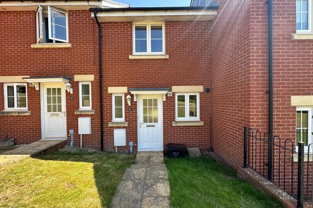 Thumbnail Terraced house to rent in Webbers Way, Tiverton