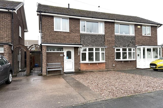 3-bed semi-detached on John Till Close, Rugeley, £220,000