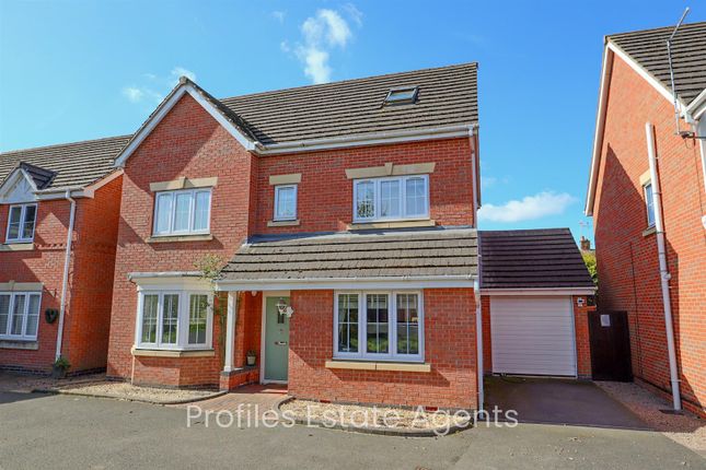 Detached house for sale in Garner Close, Barwell, Leicester