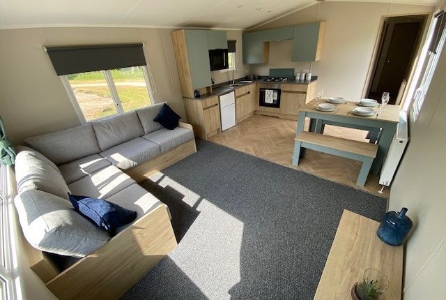 2-bed caravan on Newhaven Holiday Park, Buxton, £49,995