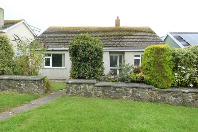 Thumbnail Bungalow for sale in Croft Road, Broad Haven, Haverfordwest