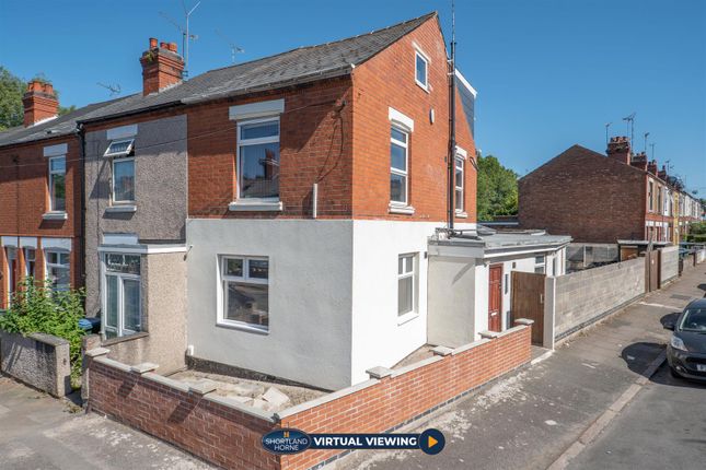 Thumbnail End terrace house for sale in Sovereign Road, Earlsdon, Coventry