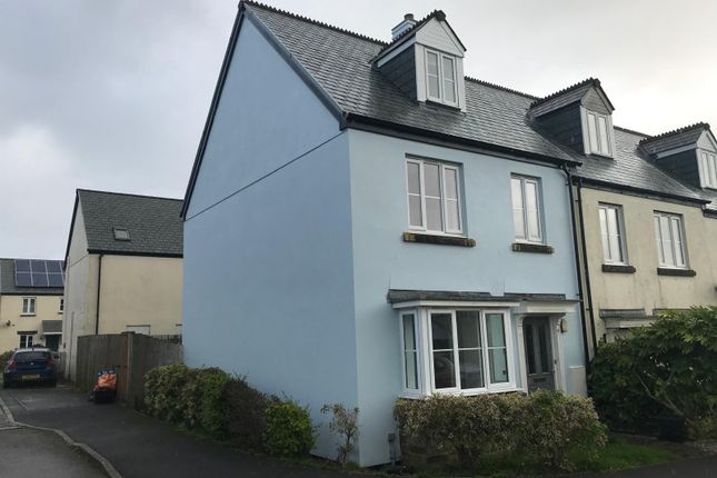 Thumbnail End terrace house to rent in Treclago View, Camelford
