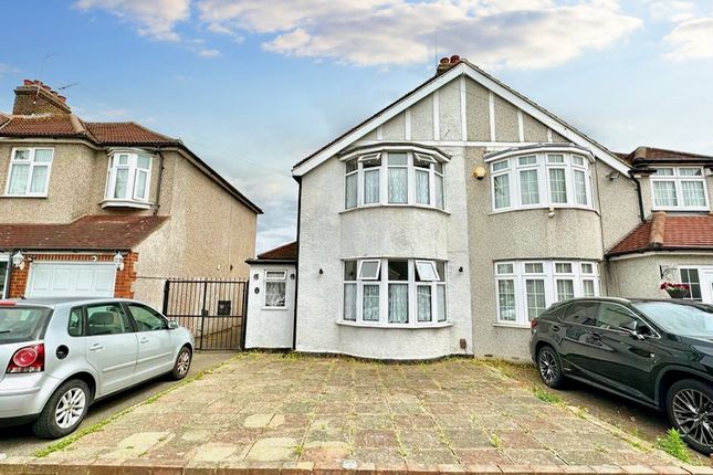 Semi-detached house for sale in Belvedere Avenue, Ilford