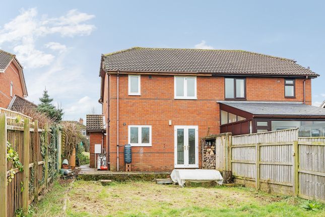 Semi-detached house for sale in Clyst St. Lawrence, Cullompton, Devon